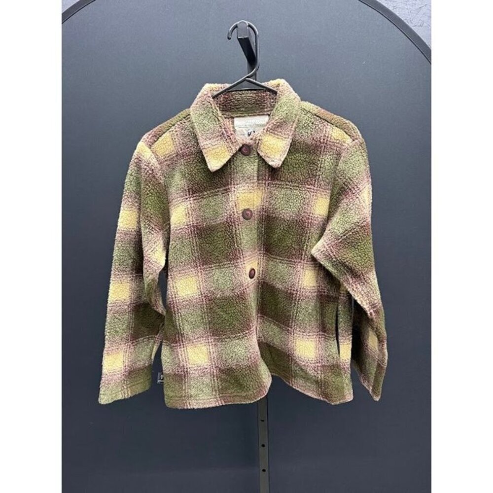 Colorado Trading and Clothing Company Plaid Sherpa Jacket